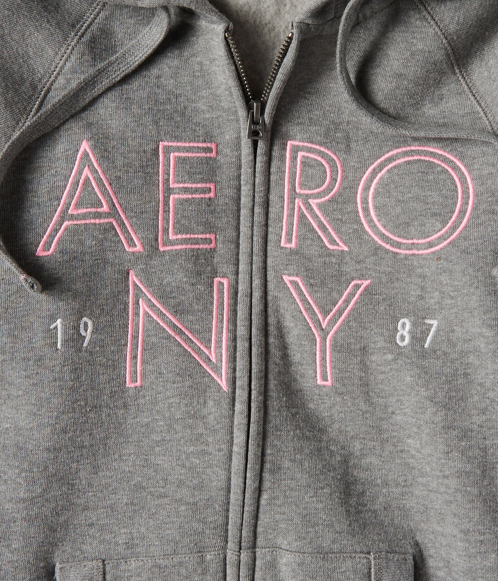 Blocky Aero NY Zip-Front Hoodie