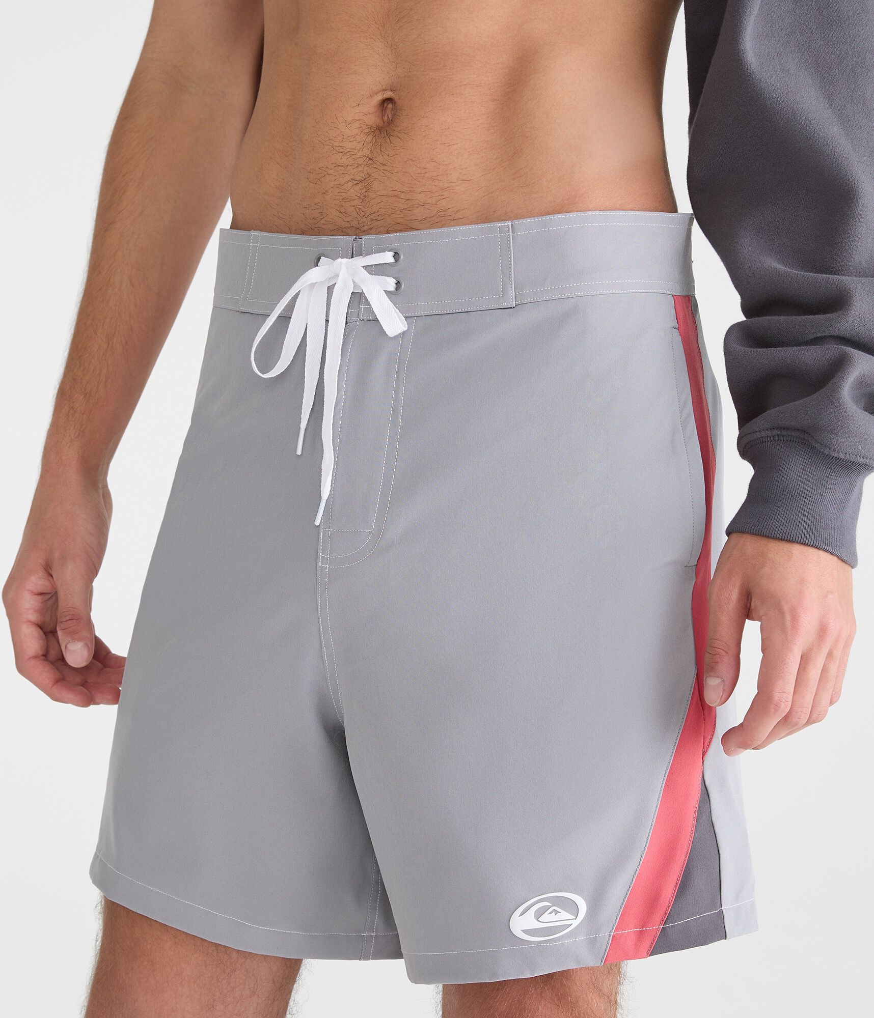 Quiksilver Side Stripe Swim Trunks 8"