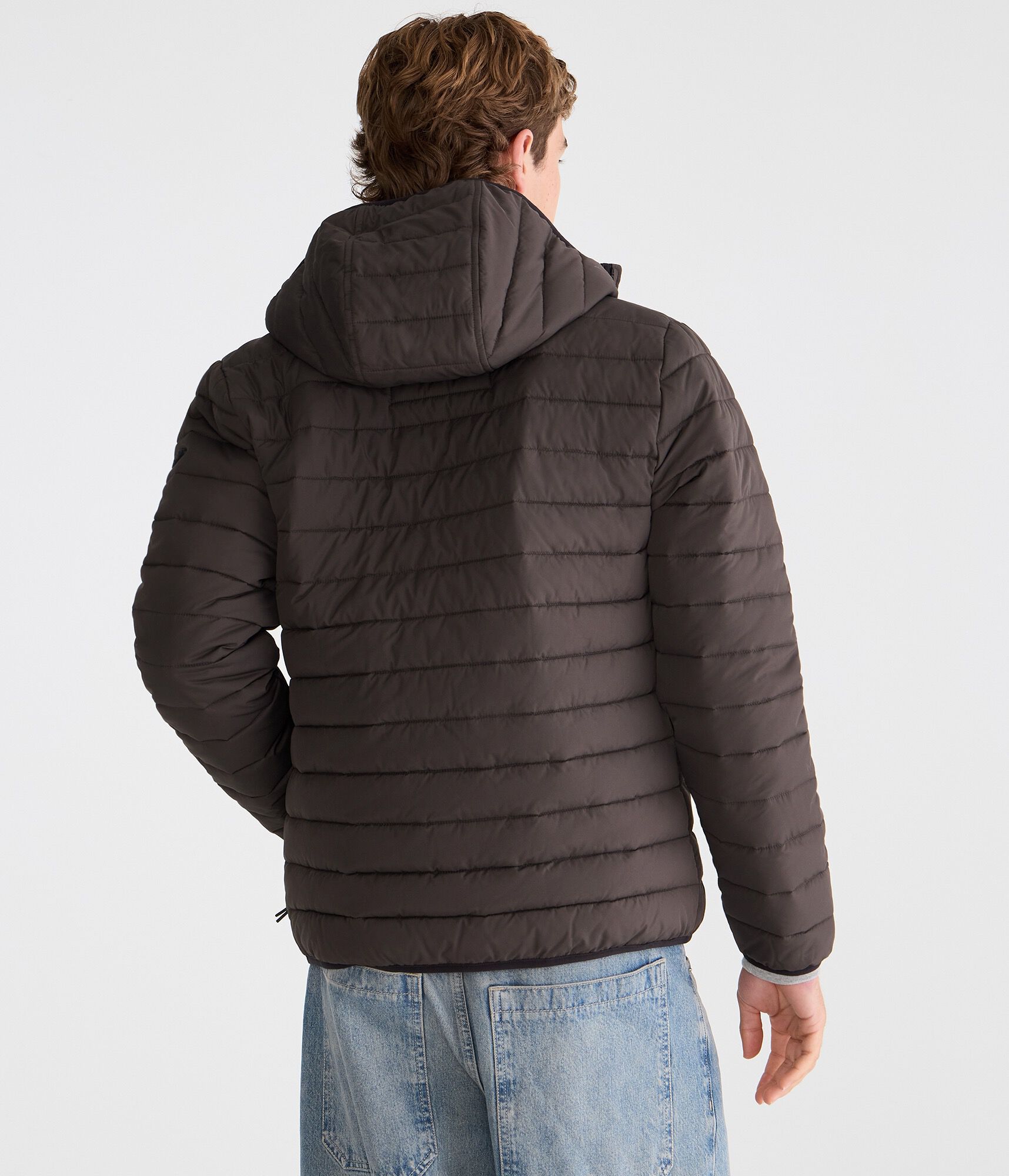 Hooded Midweight Puffer Jacket