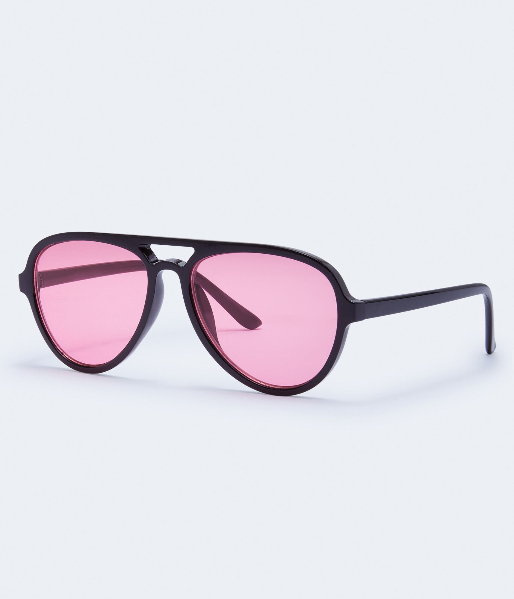 Plastic Aviator Sunglasses