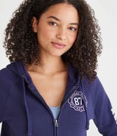 Aeropostale 87 Crest Full-Zip Hoodie