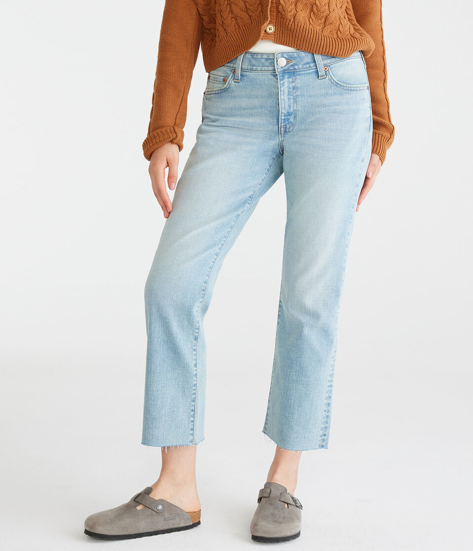 Mid-Rise Kick Flare Jean