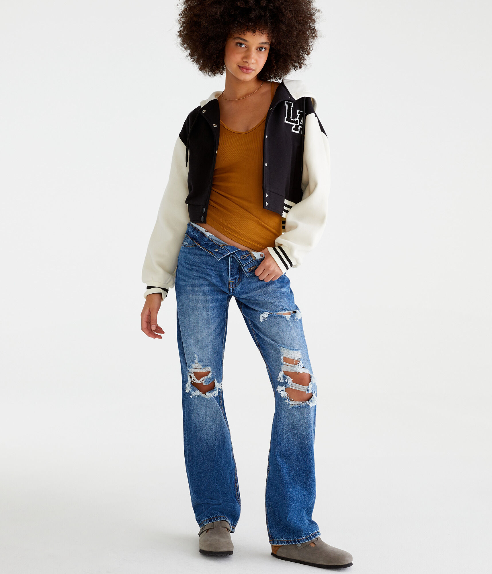 90s Super High-Waisted Baggy Jean