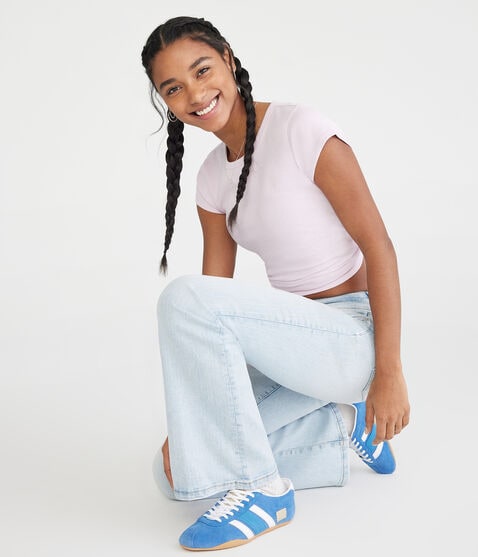 Low-Rise Flare Jean Low-Rise Flare Jean