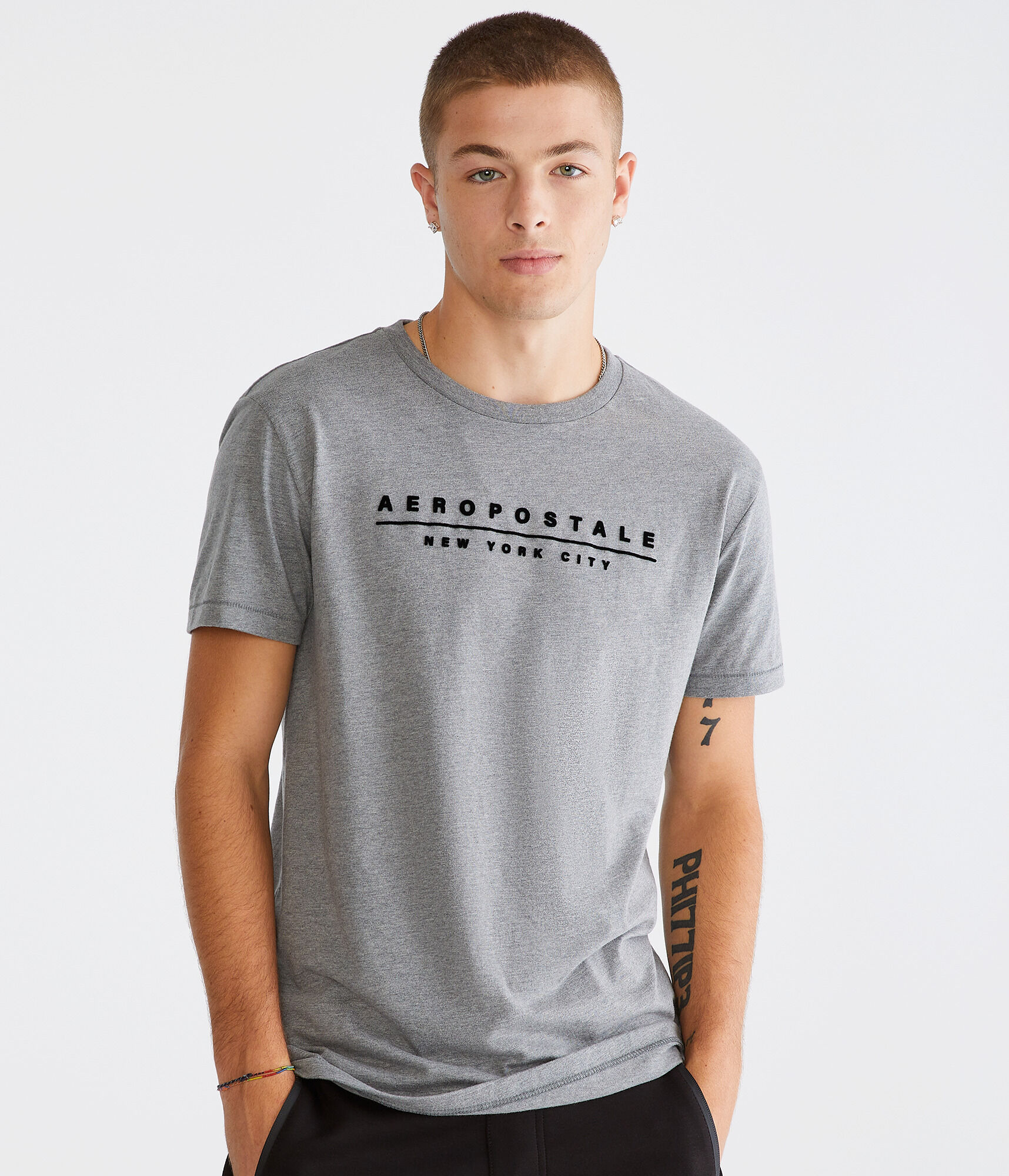 Flocked Aero Graphic Tee