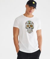 Cinco De Mayo Skull Graphic Tee