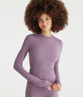 Long Sleeve Air Softspun Cropped Active Top