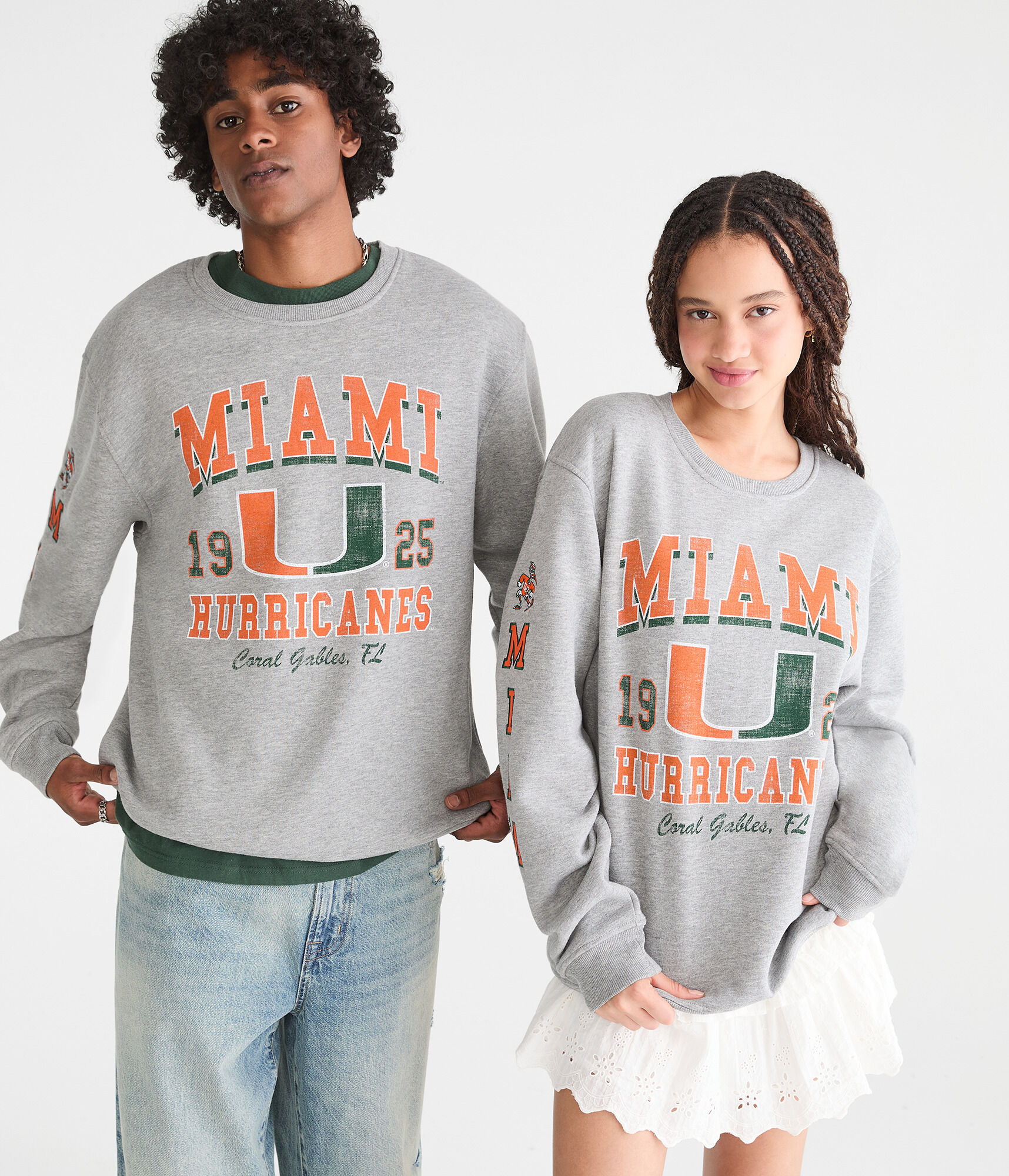 Miami Hurricanes Crew Sweatshirt