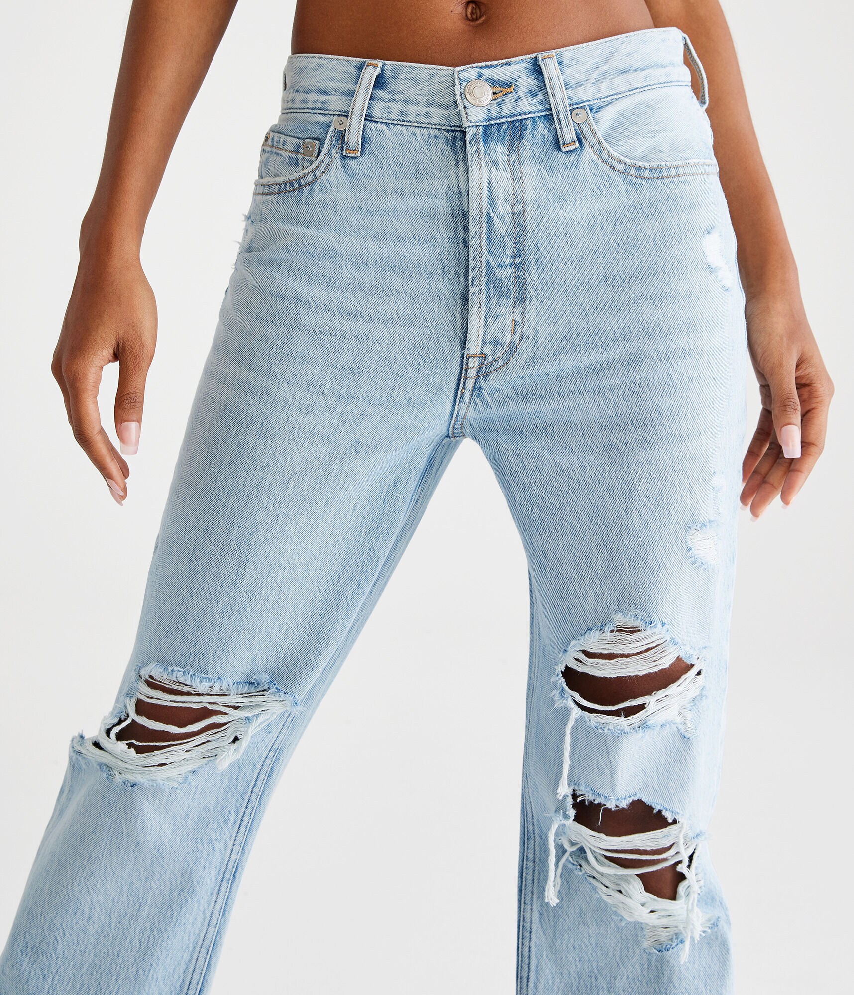 High-Rise Curvy Baggy Jean