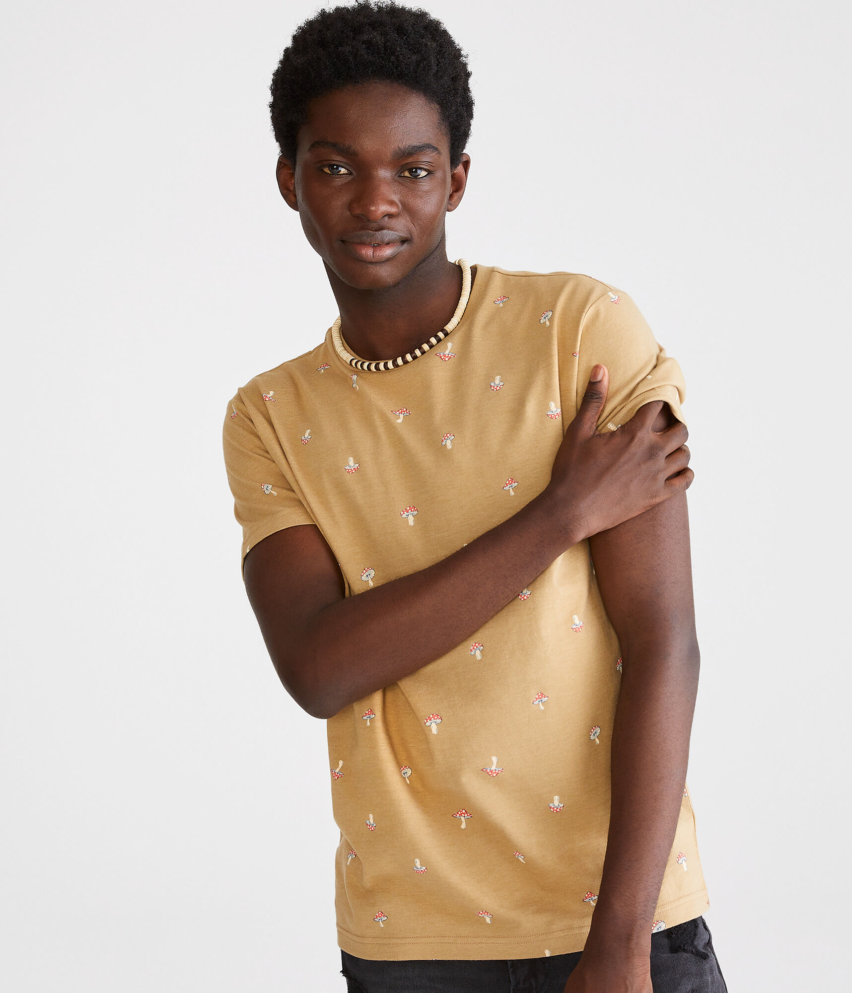 Allover Mushroom Graphic Tee