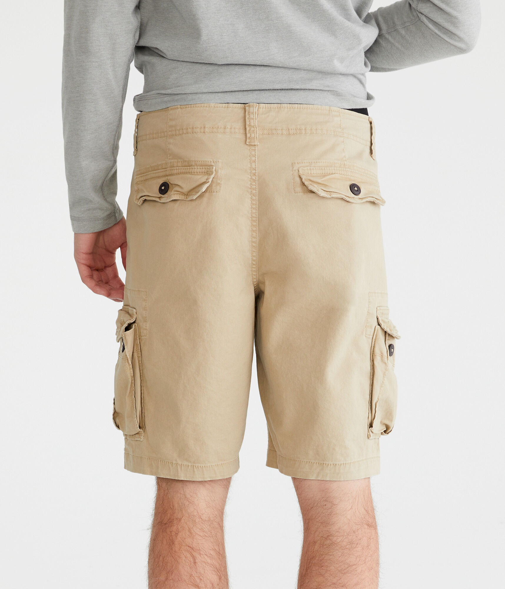 Stretch Twill Cargo Shorts 10"