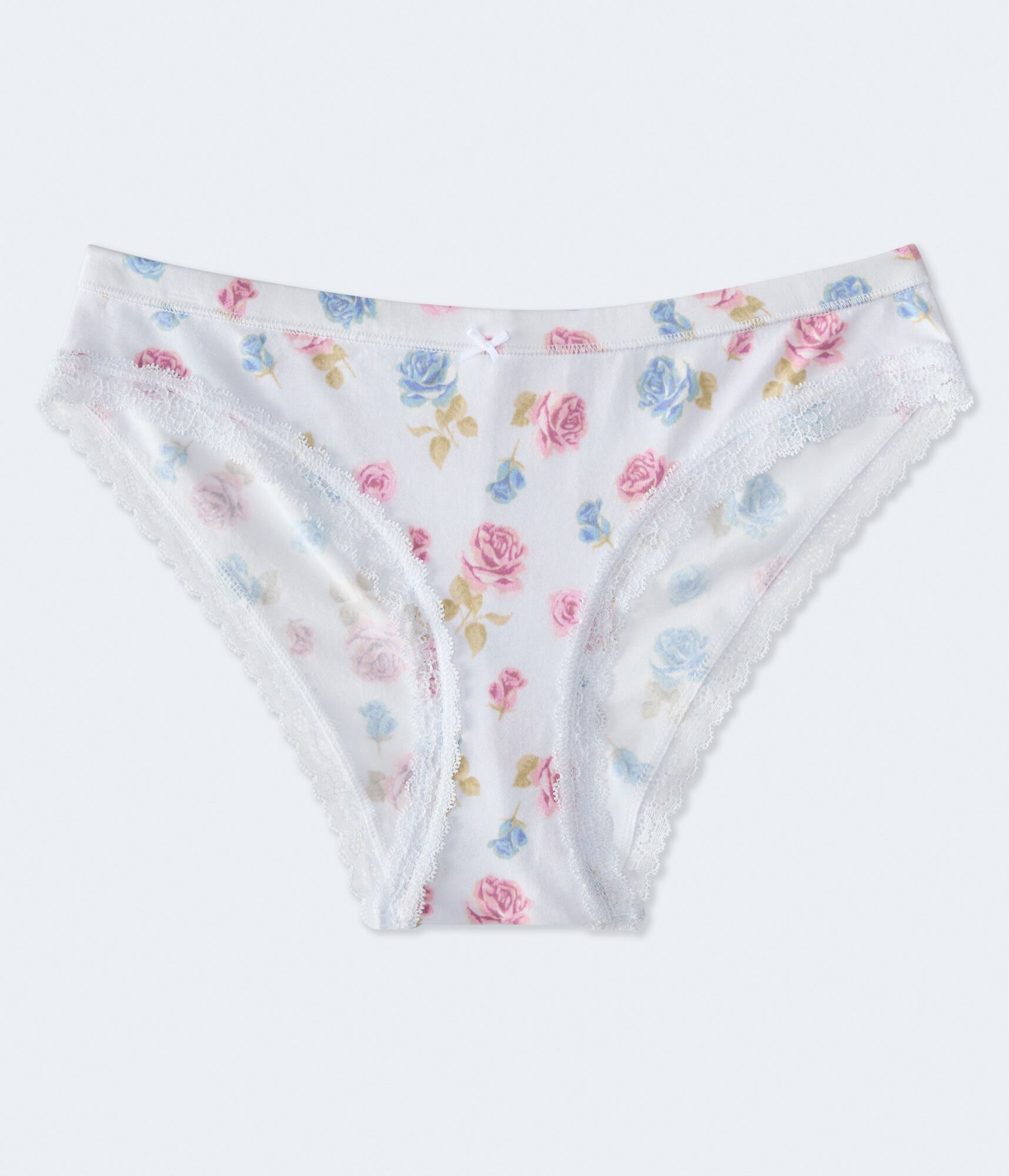 Floral High-Cut Cheeky