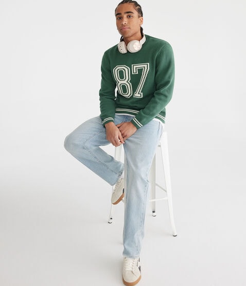 87 Graphic Crew Sweater 87 Graphic Crew Sweater