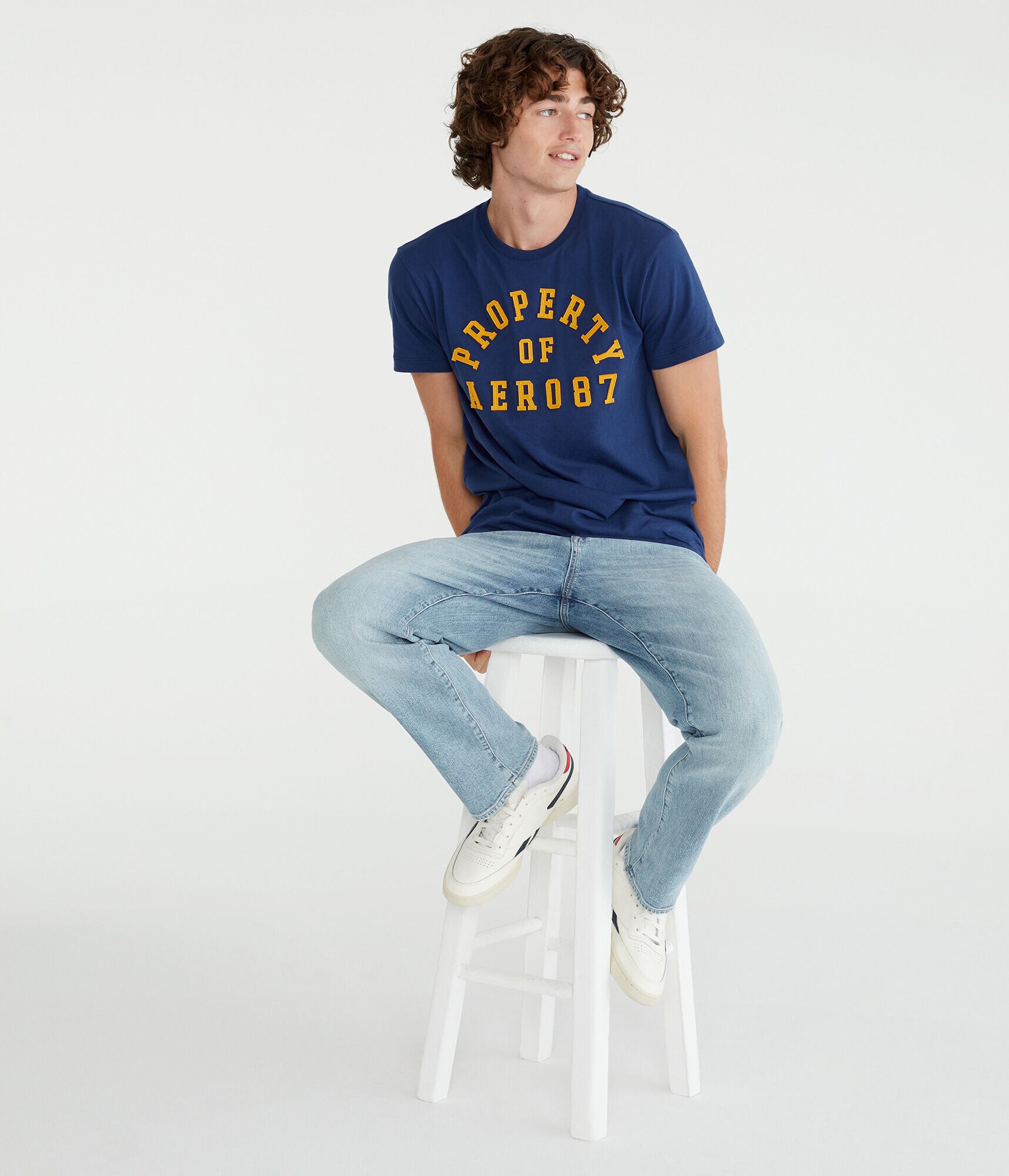 Property Of Aero Appliqu&eacute; Graphic Tee