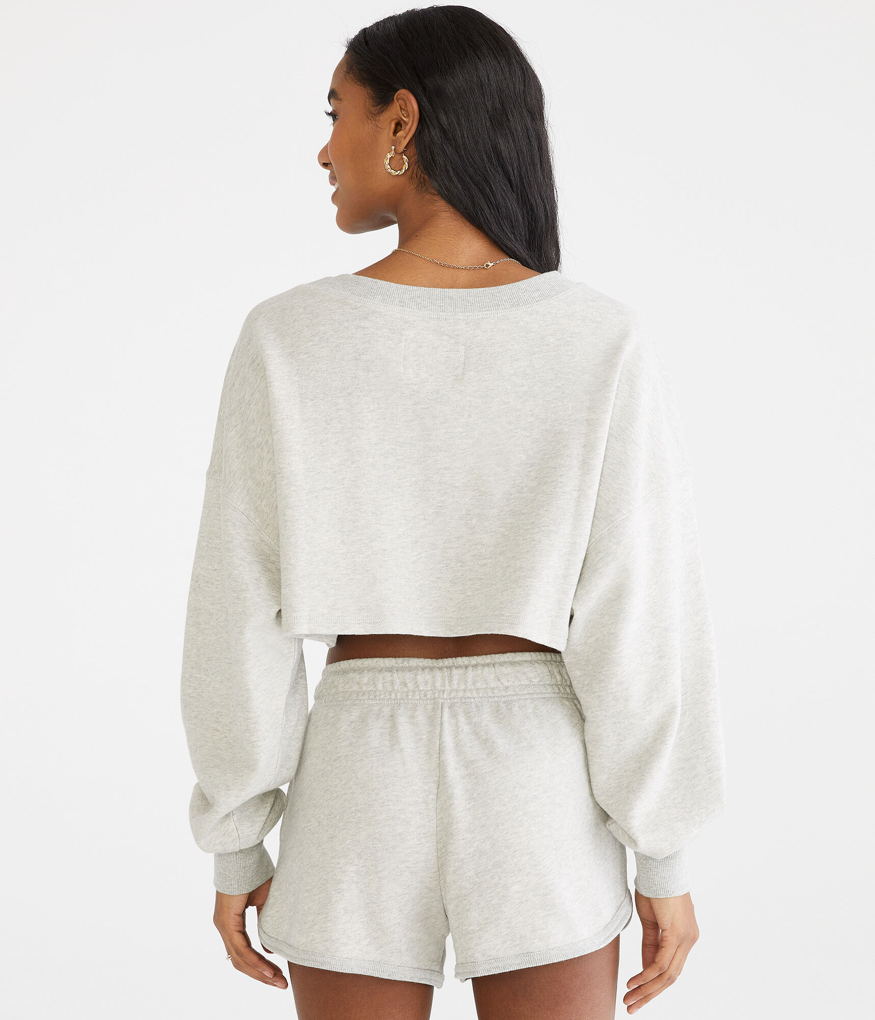 St. Thomas Cropped Crew Sweatshirt