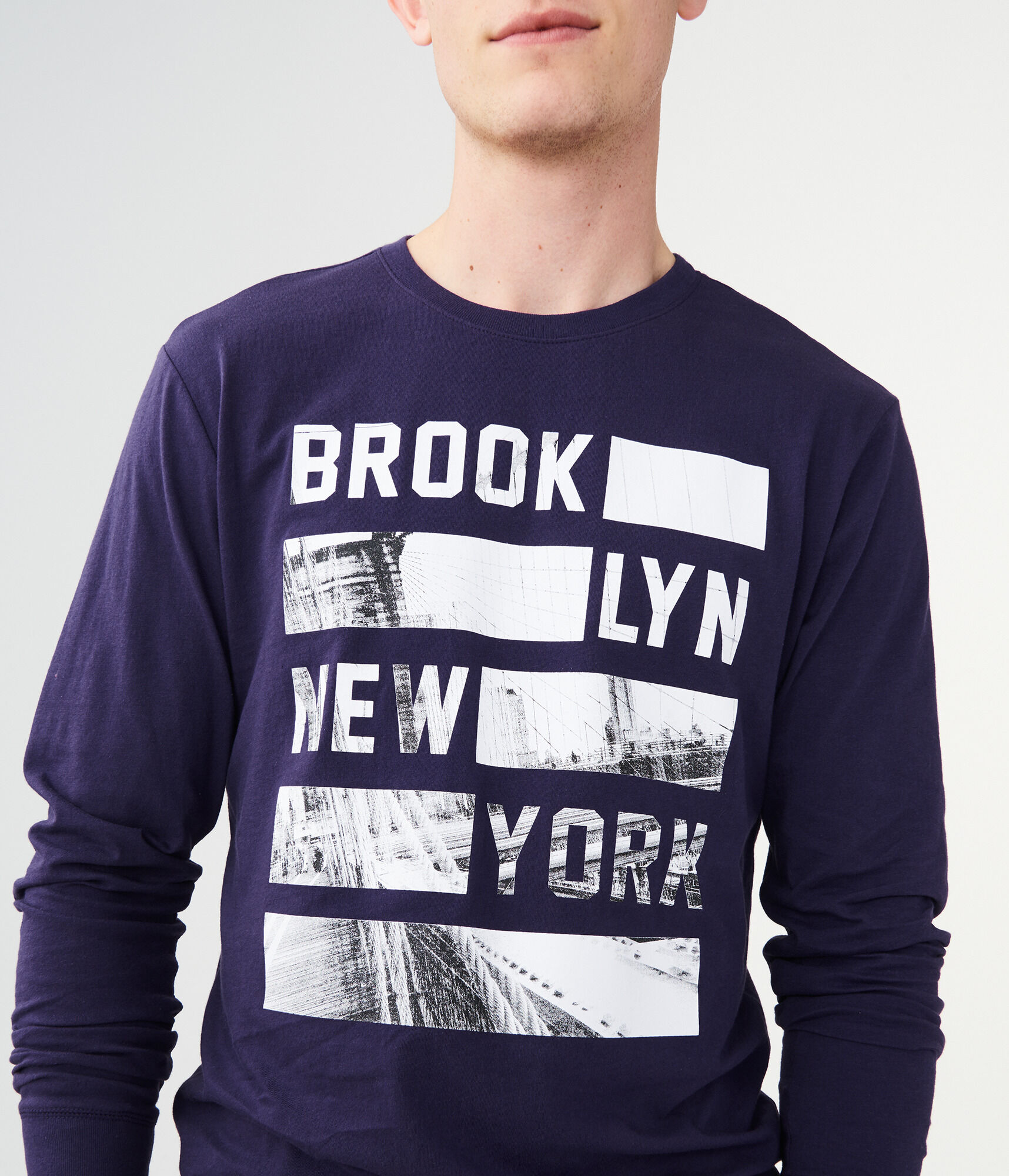 Long Sleeve Brooklyn New York Graphic Tee