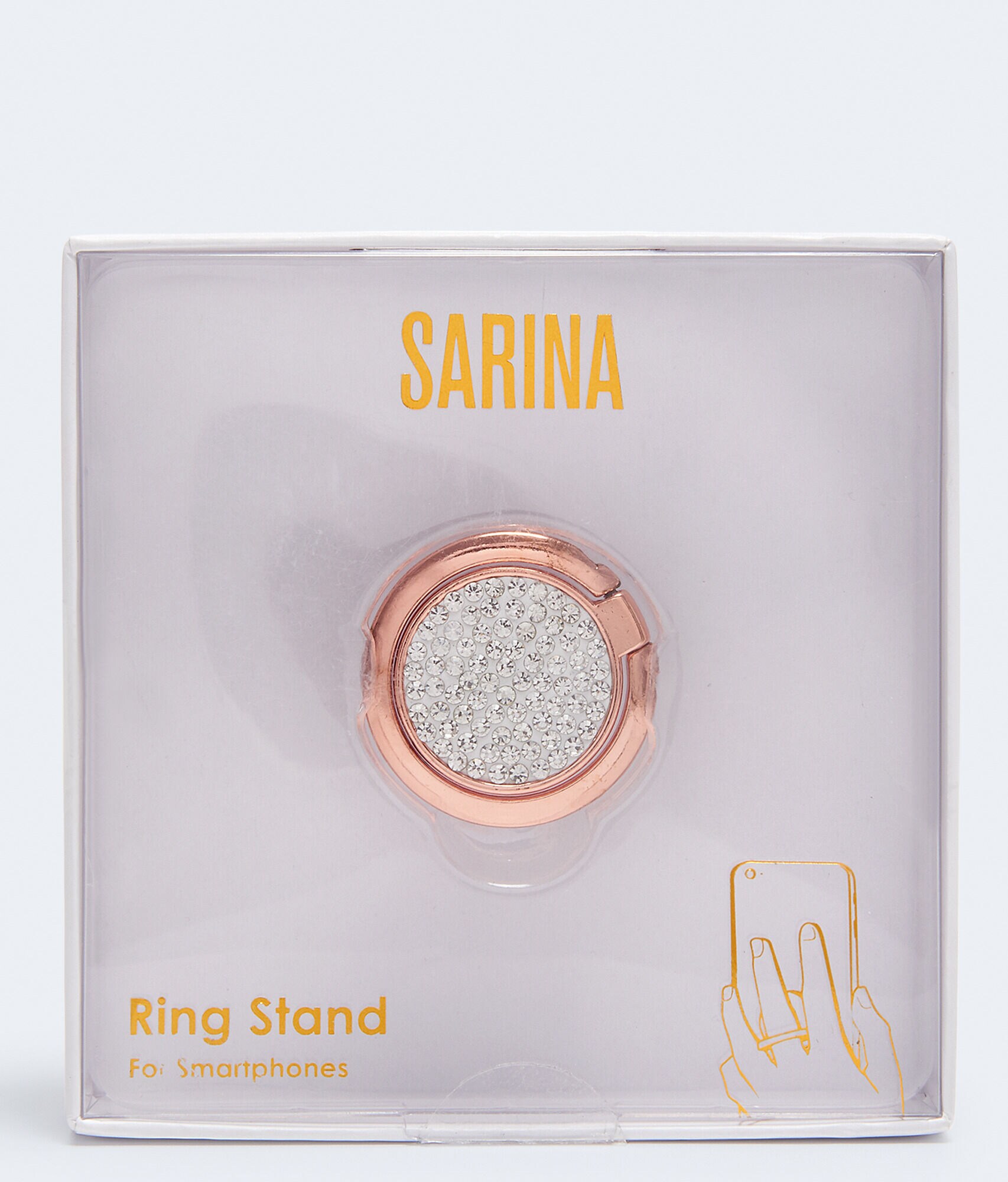 Rhinestone Smartphone Ring Stand
