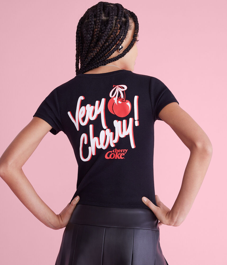 Cherry Coke Very Cherry Graphic Baby Tee