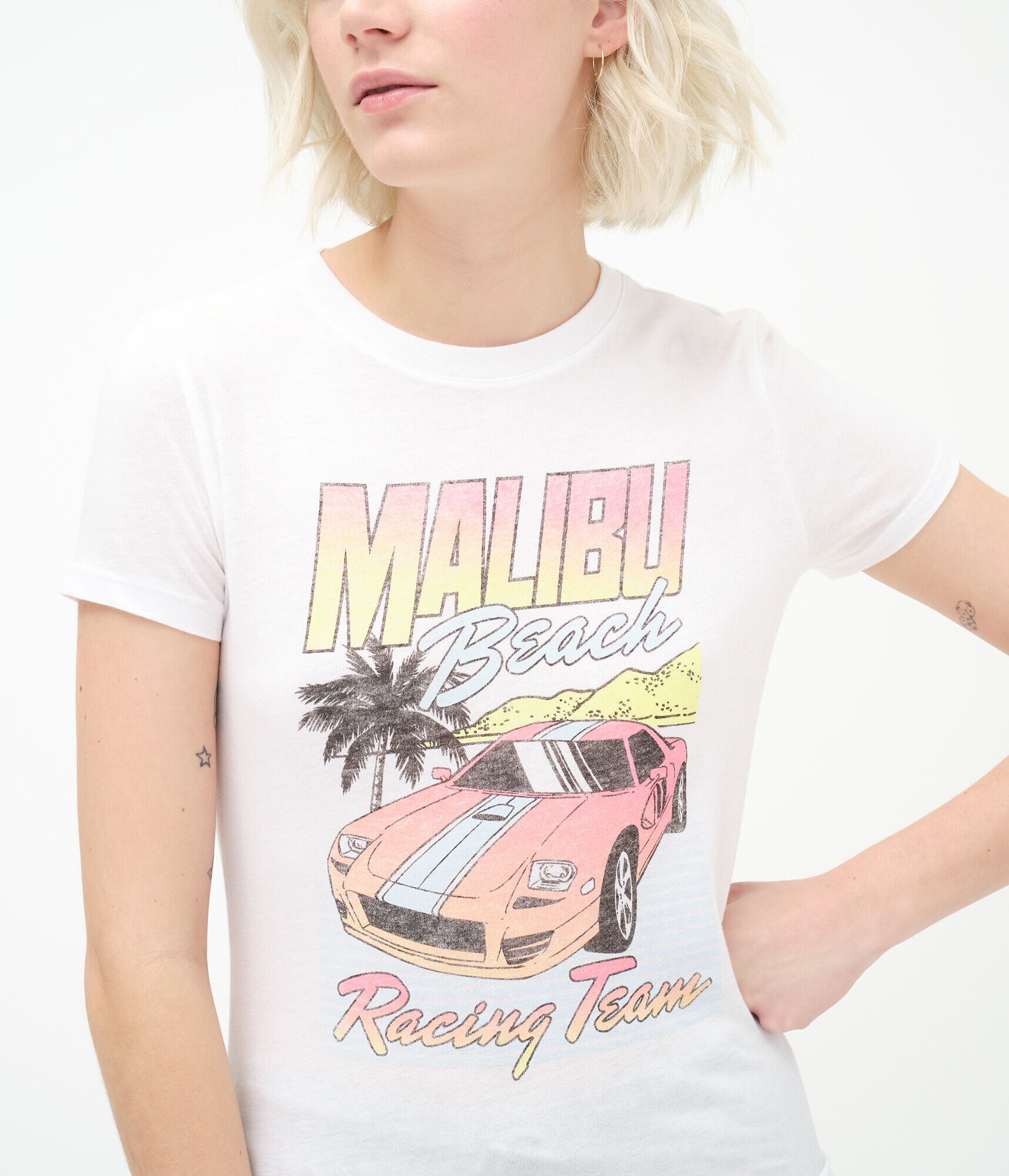 Malibu Beach Racing Team Graphic Tee