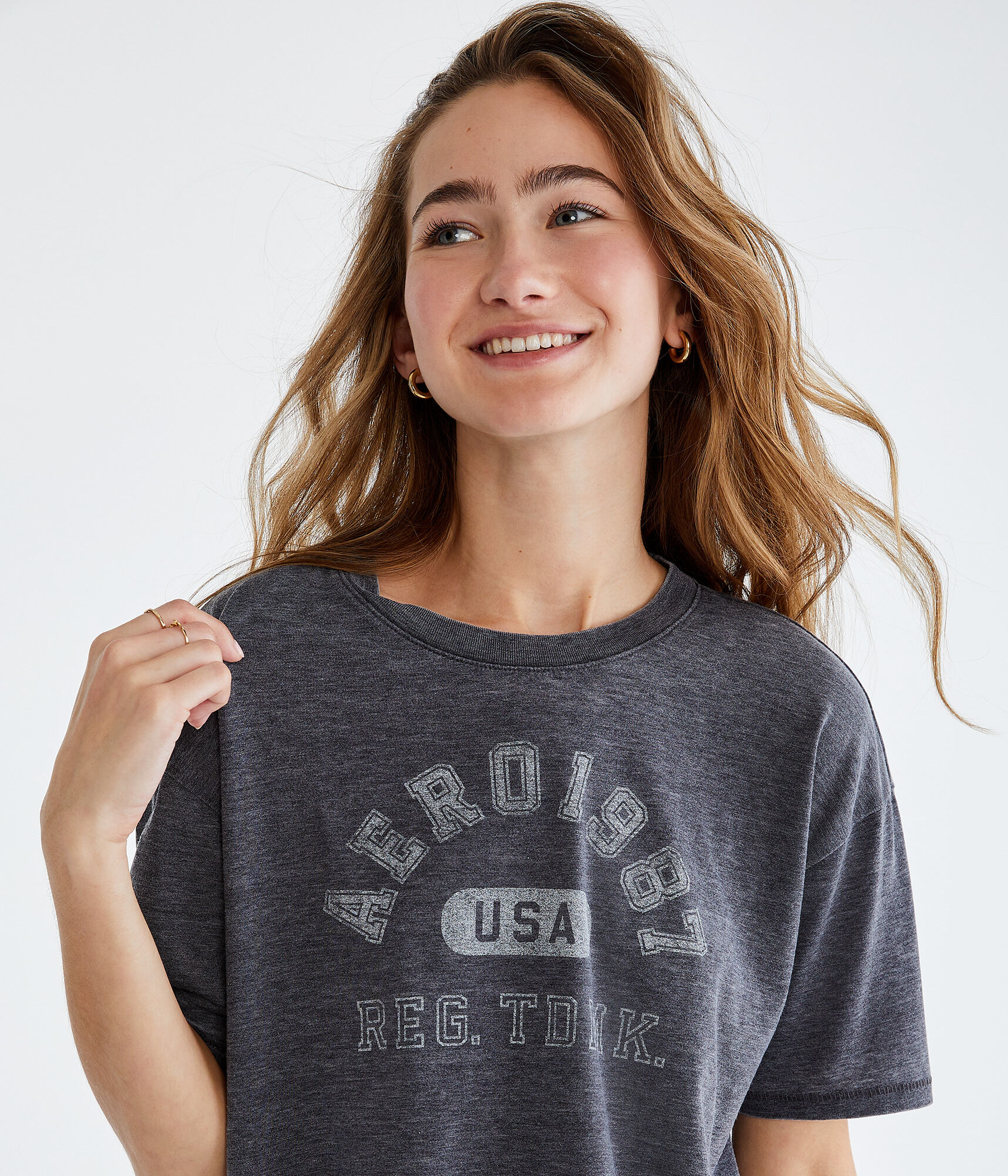 Aero 1987 Logo Vintage Graphic Tee