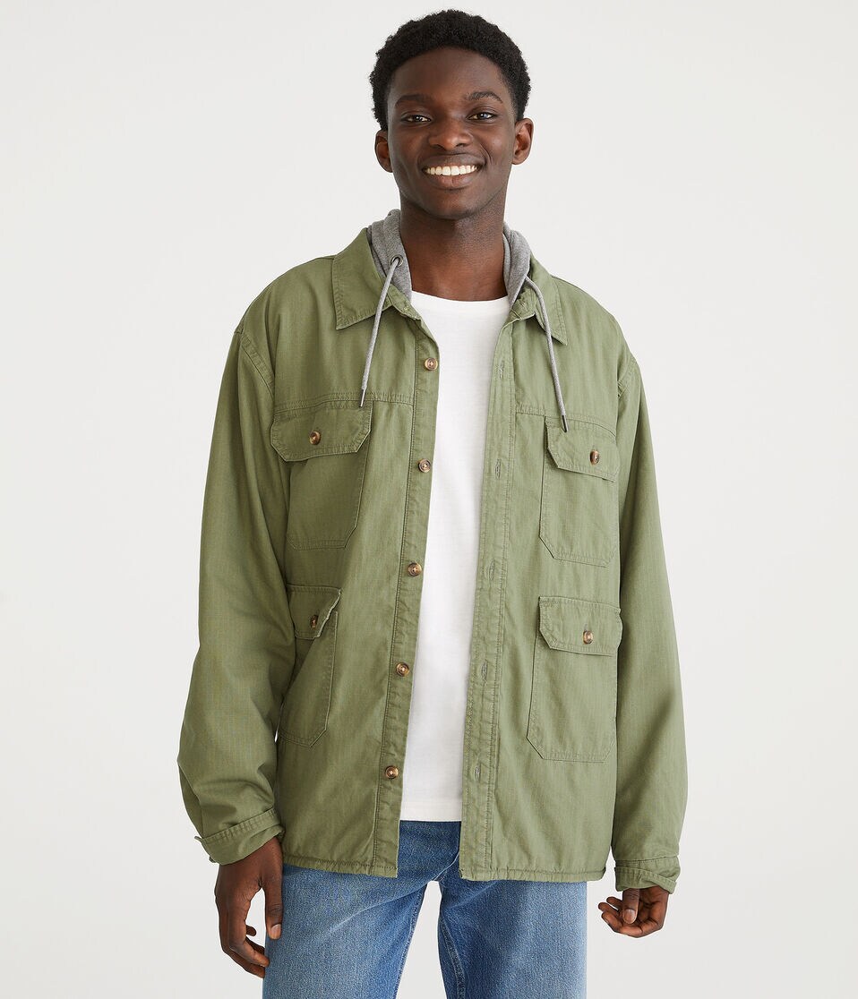 Hooded Shacket