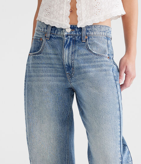 Mid-Rise Barrel Leg Jean Mid-Rise Barrel Leg Jean
