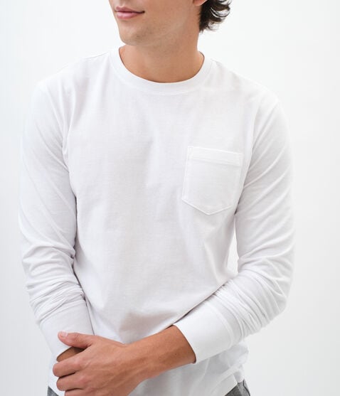 Long Sleeve Pocket Crew Tee Long Sleeve Pocket Crew Tee