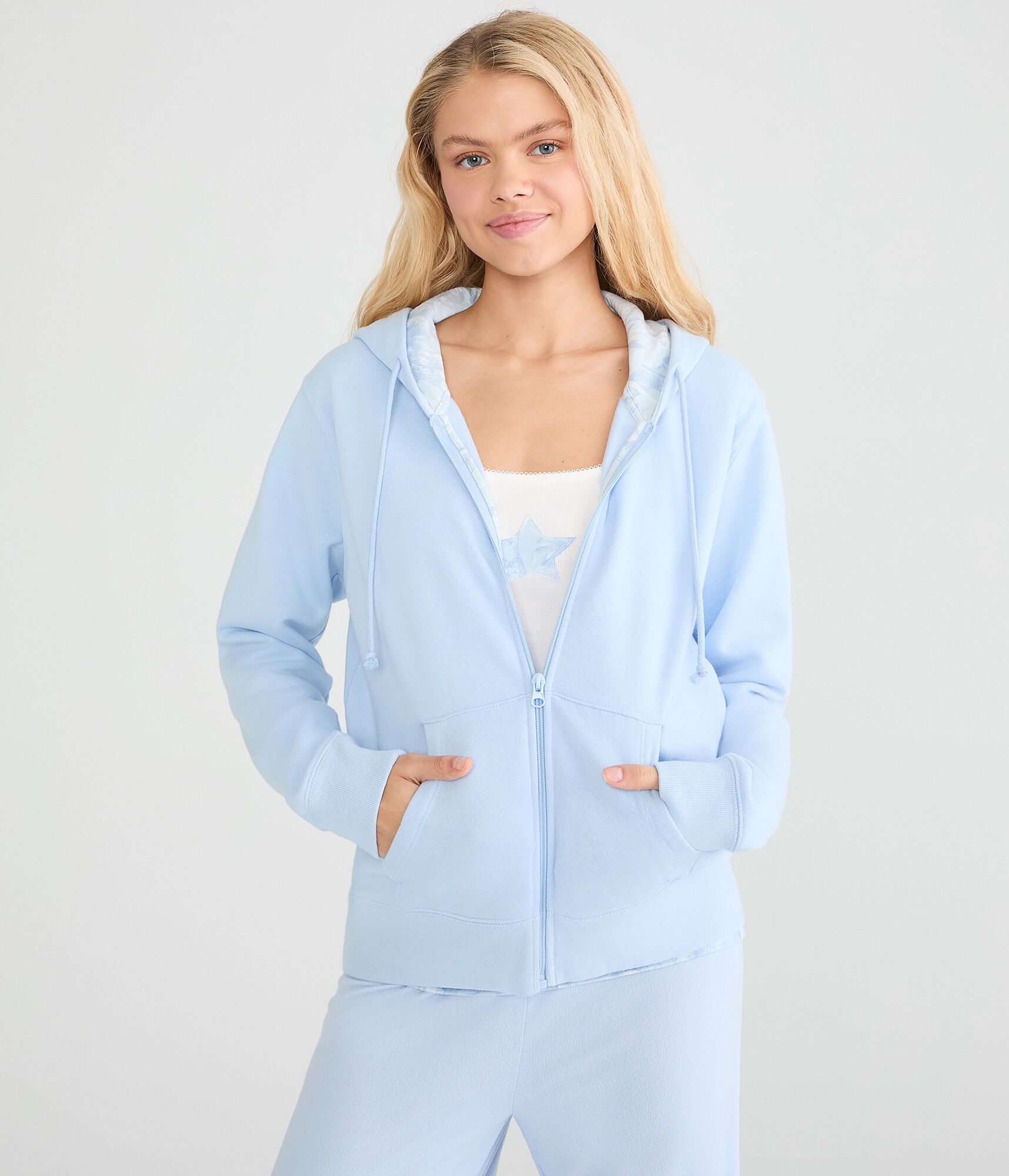 Forest Camo Lined Full-Zip Hoodie