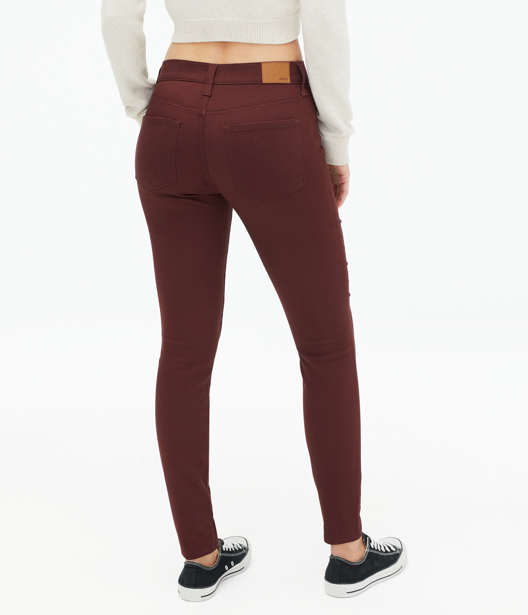 Seriously Stretchy High-Rise Sateen Jegging