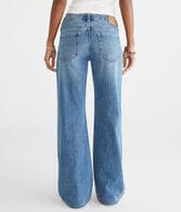 Low-Rise Baggy Flare Jean