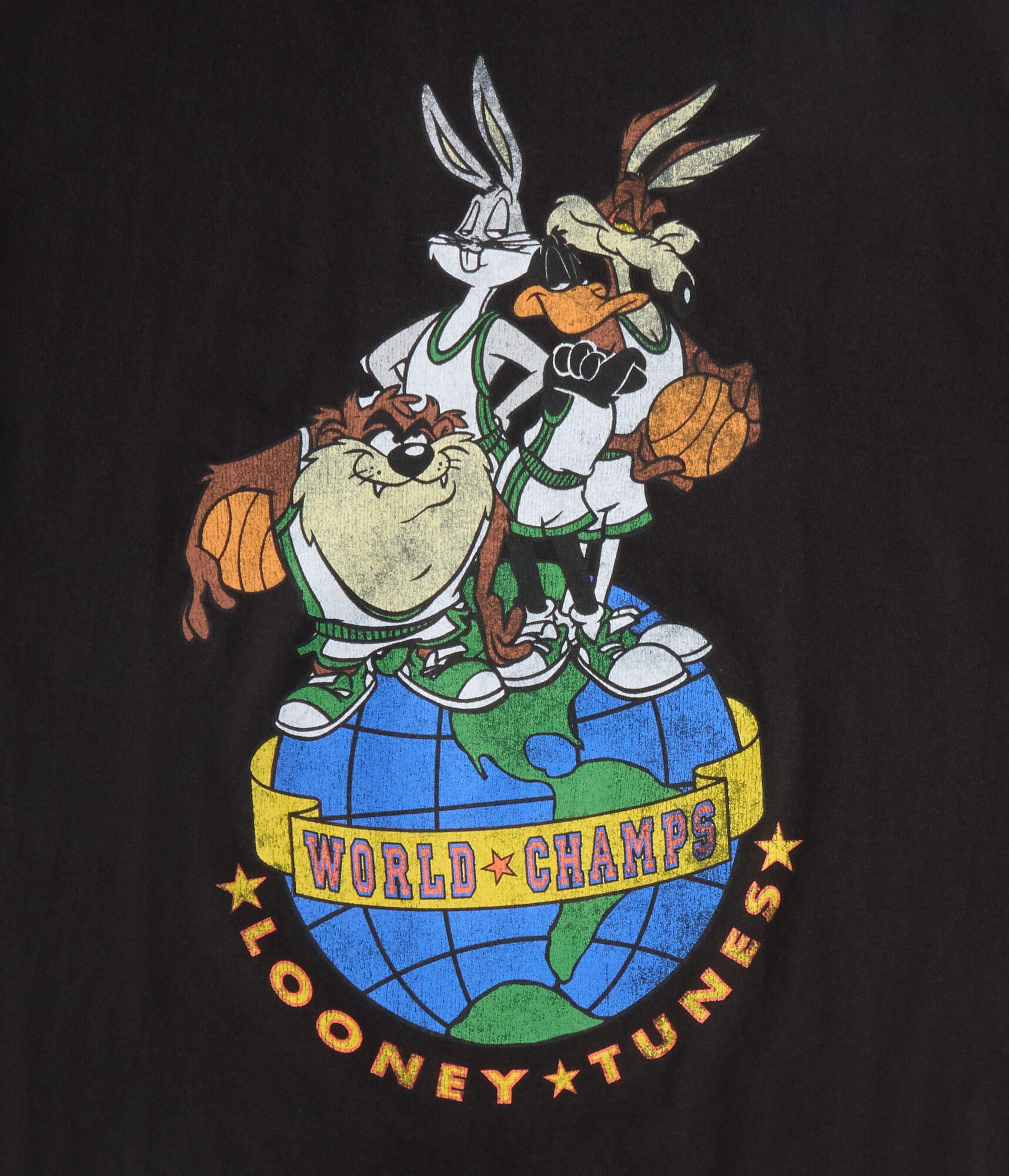 Looney Tunes Basketball Champs Relaxed Graphic Tee