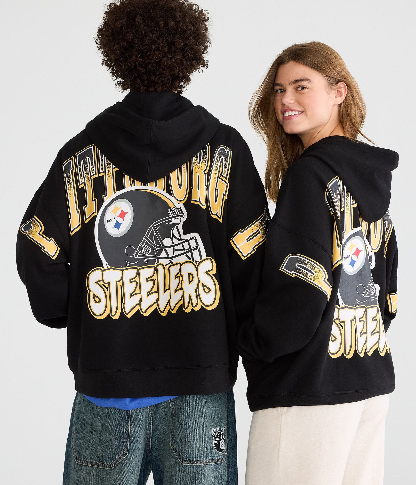 Pittsburgh Steelers Helmet Pullover Hoodie