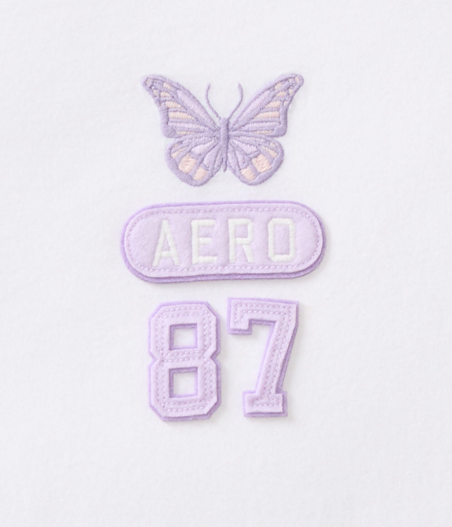 Aero 87 Butterfly Appliqu&eacute; Graphic Tee