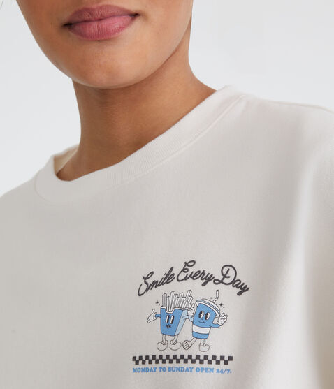 Smile Every Day Essentials Crew Sweatshirt Smile Every Day Essentials Crew Sweatshirt