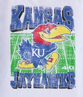 Kansas Jayhawks Relaxed Graphic Tee