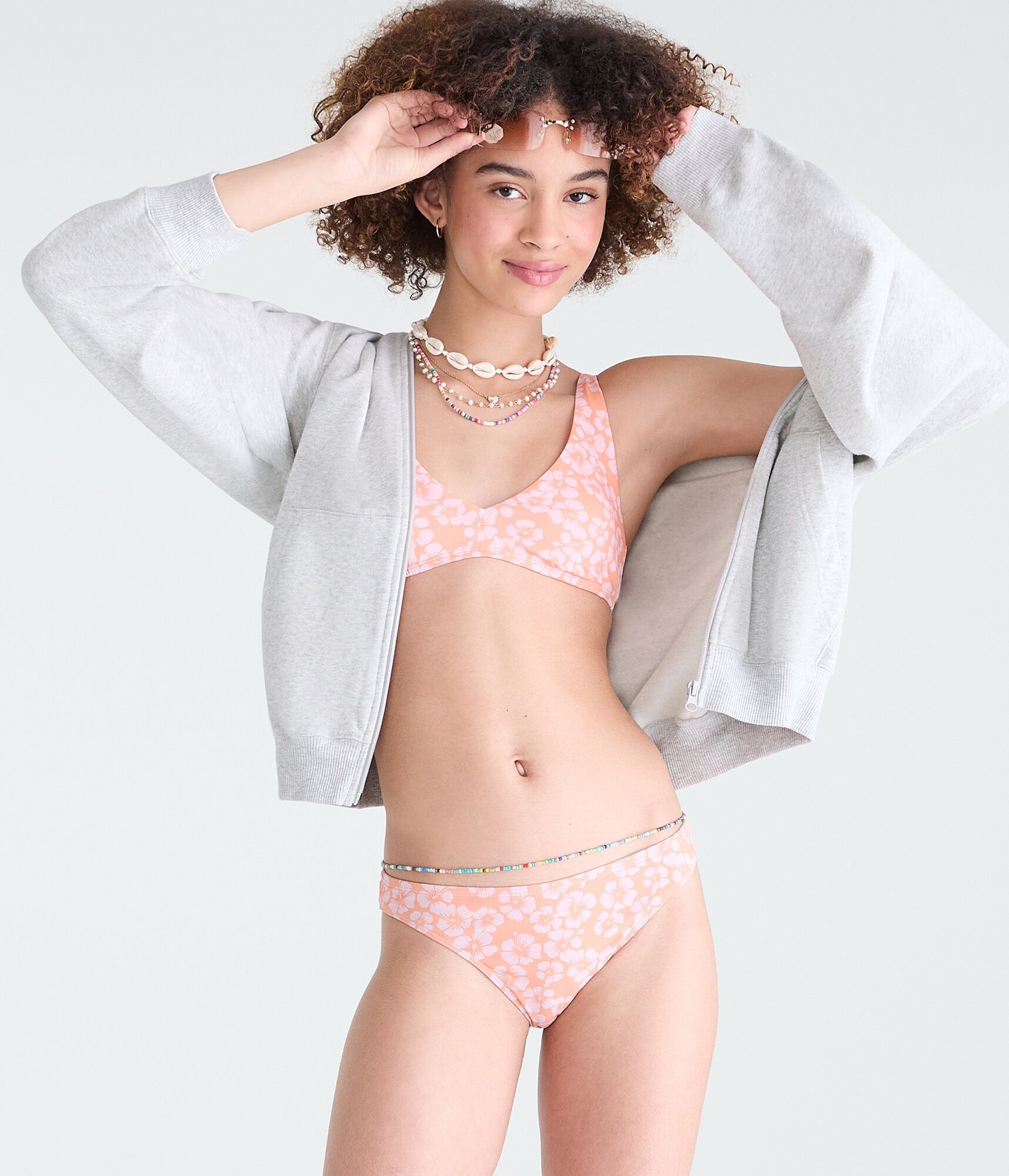 Roxy Hibiscus Scoop Hipster Bottom