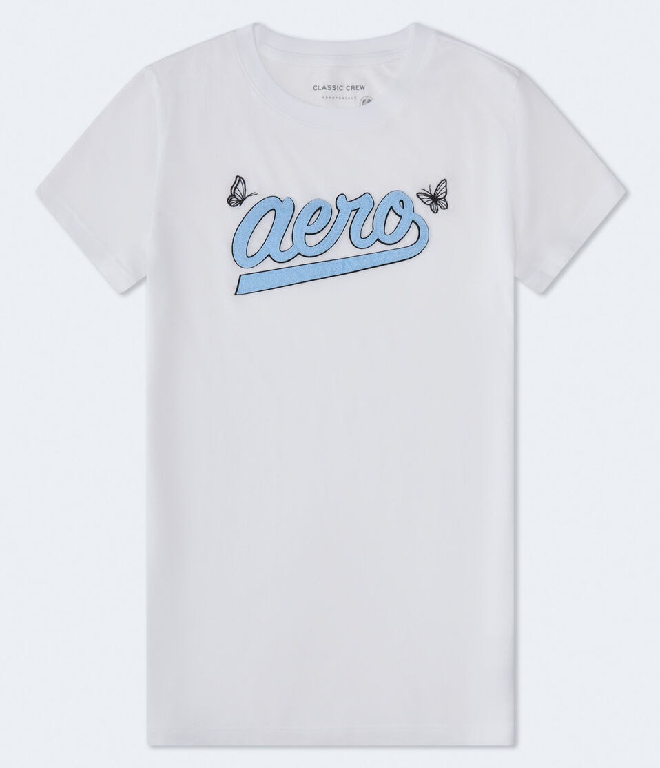 Aero Butterfly Appliqué Graphic Tee
