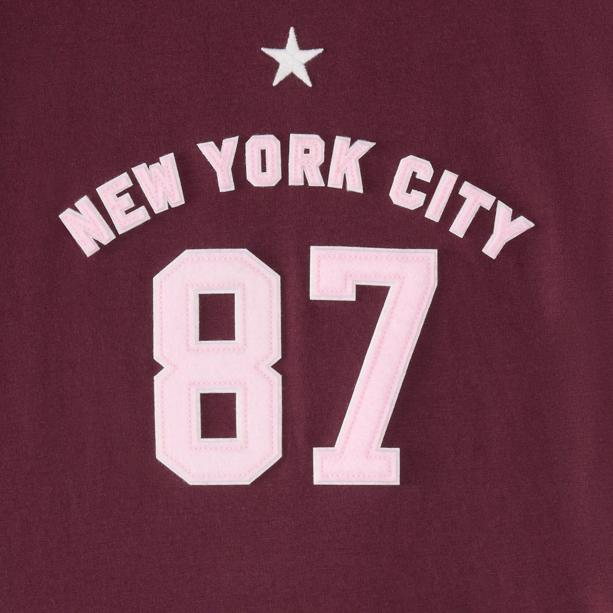New York City 87 Appliqu&eacute; Graphic Tee
