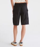 Twill Cargo Bermuda Shorts