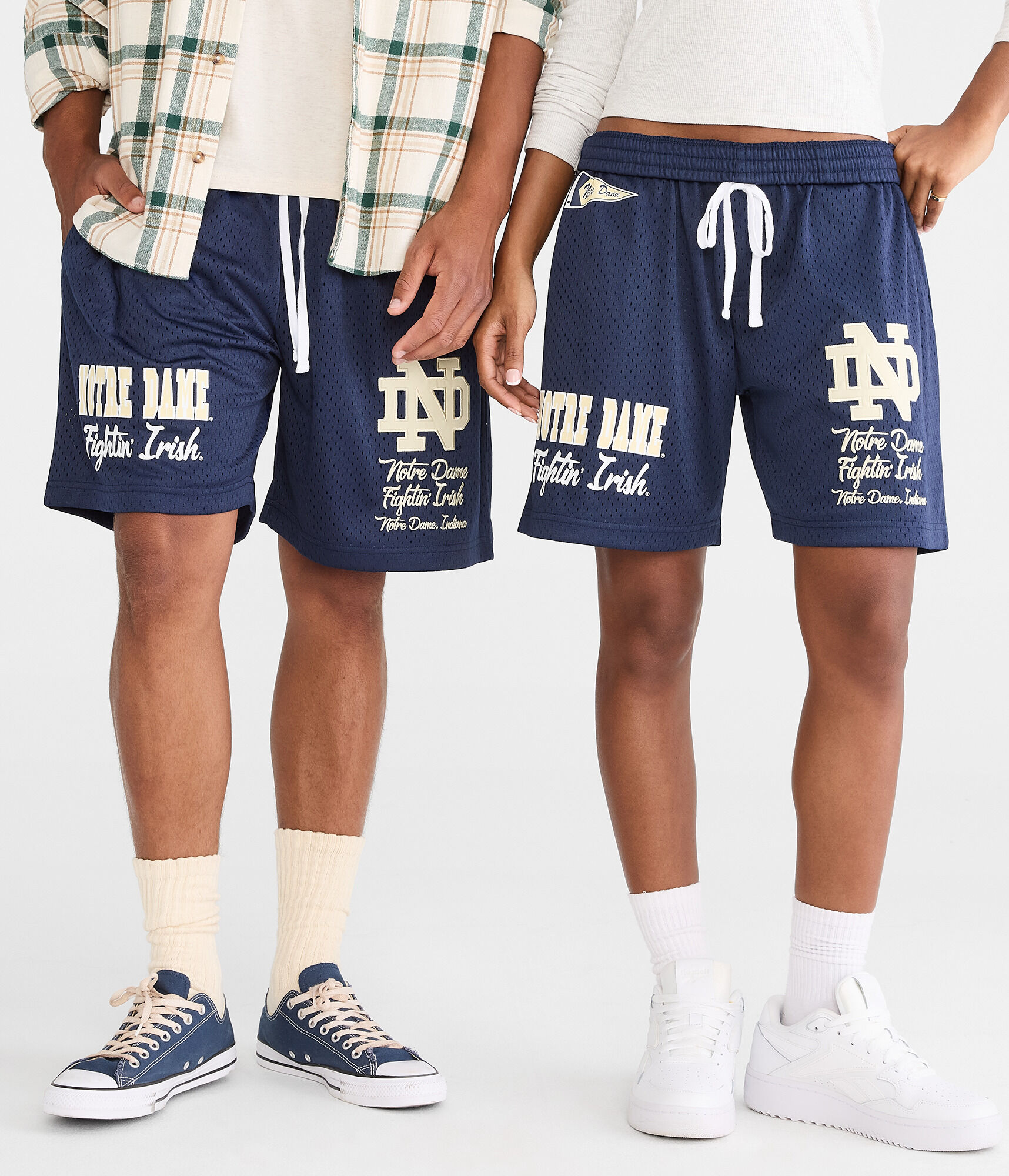 Notre Dame Mesh Shorts