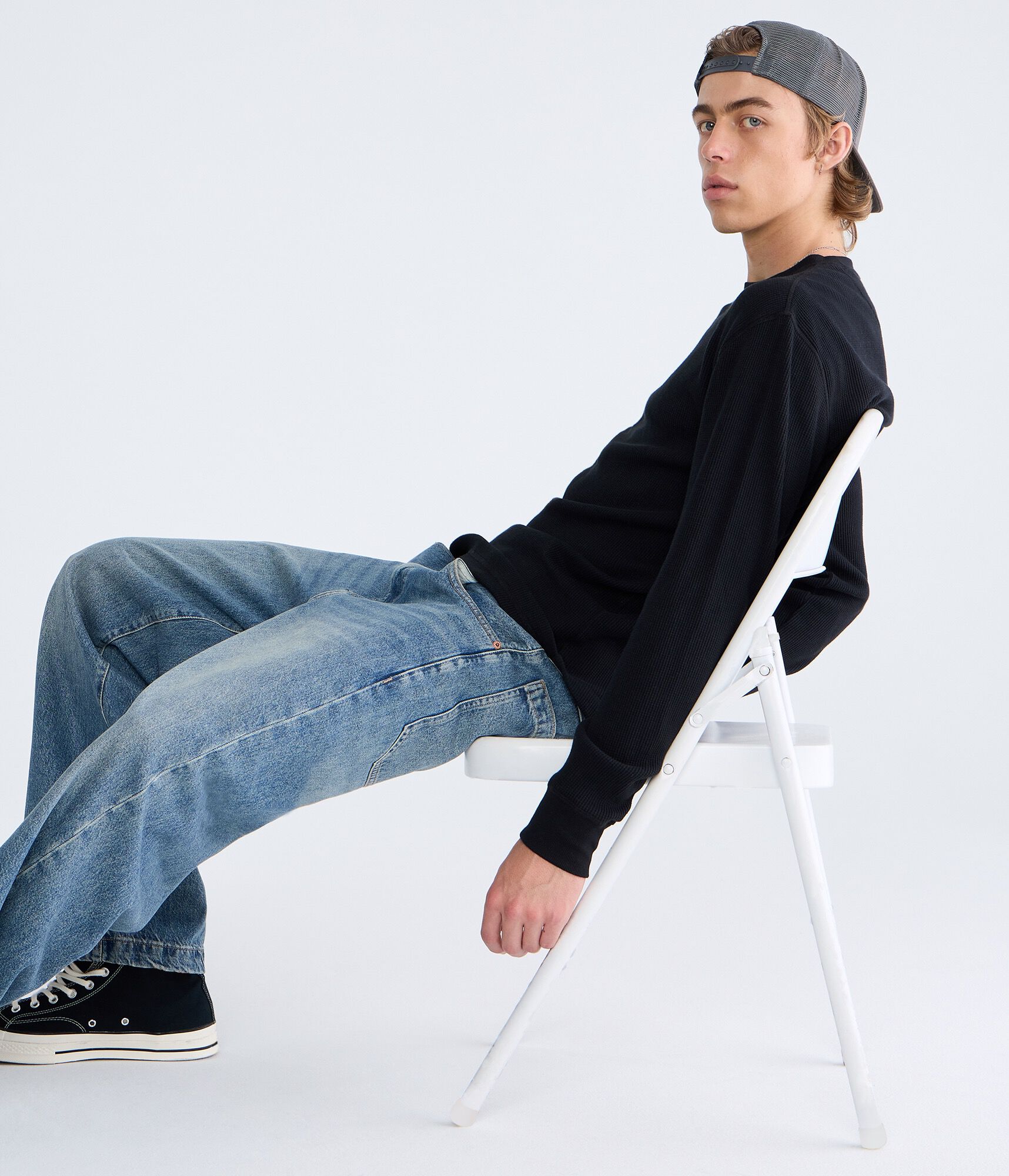 Long Sleeve Thermal Crew Tee