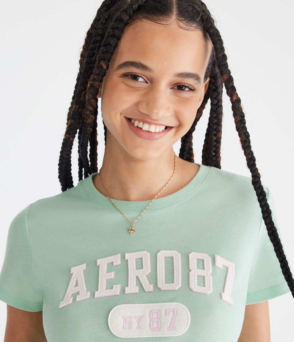 Aero 87 Appliqué Graphic Tee