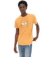Aero NY Square Logo Appliqué Graphic Tee