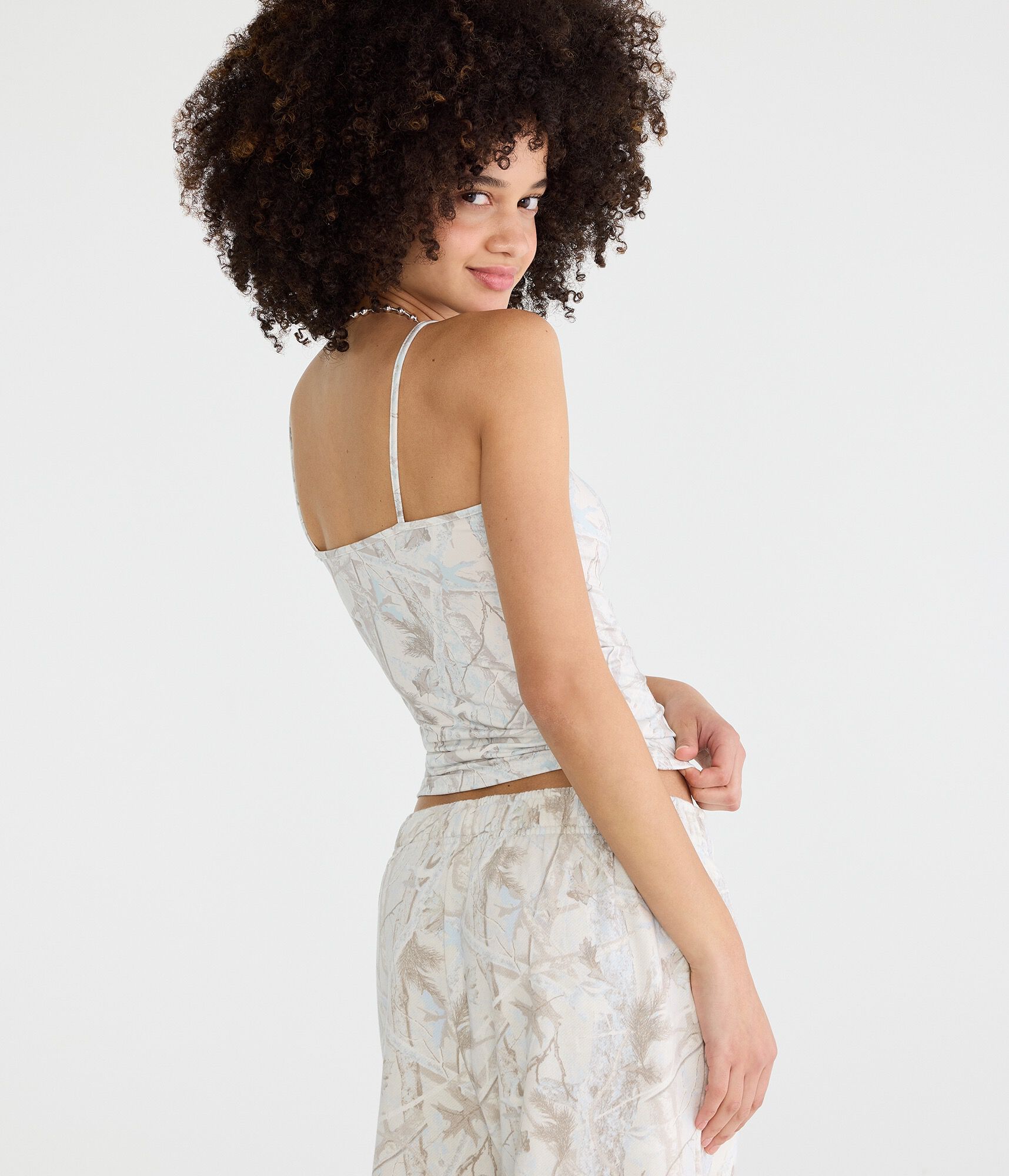 Buttery Soft Forest Camo Cami