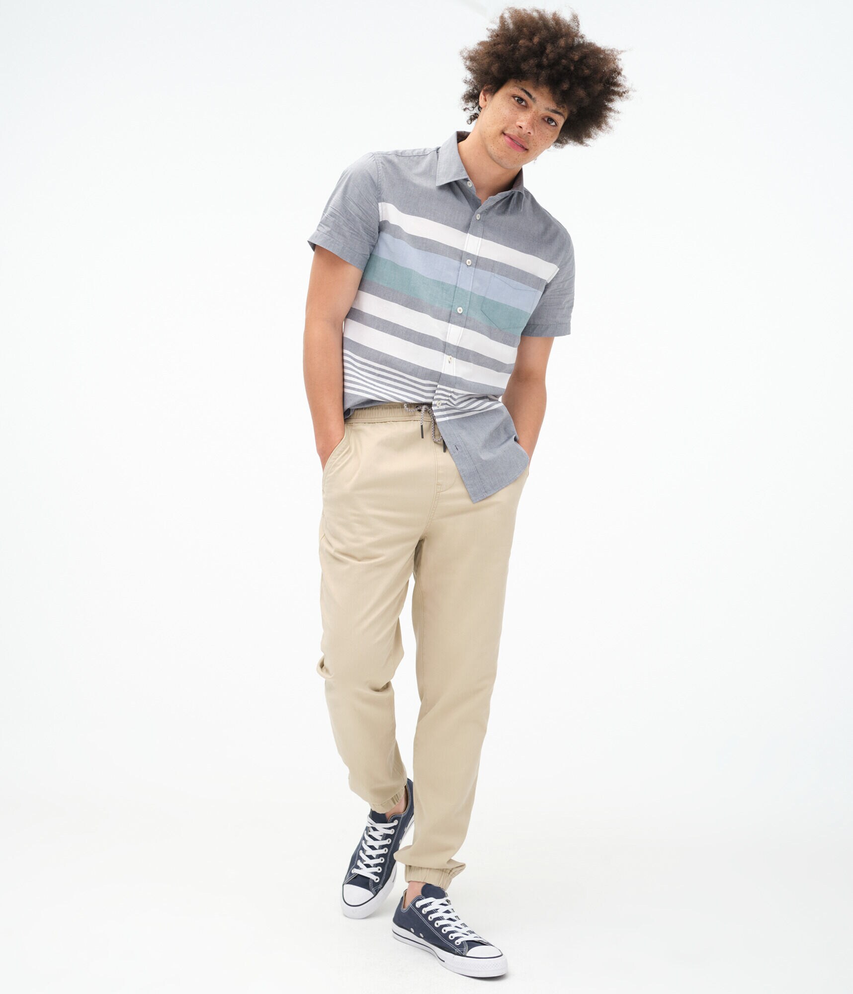 Twill Joggers