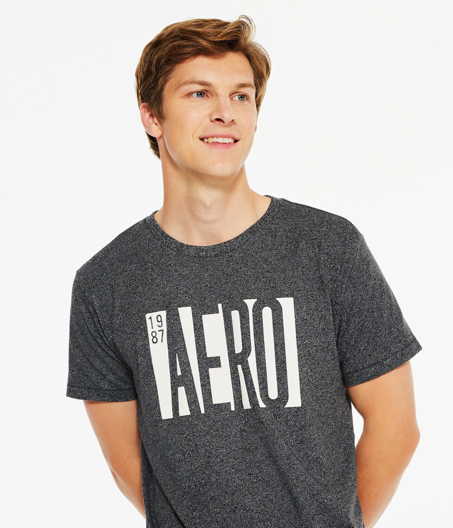 Aero Shadow Box Logo Graphic Tee