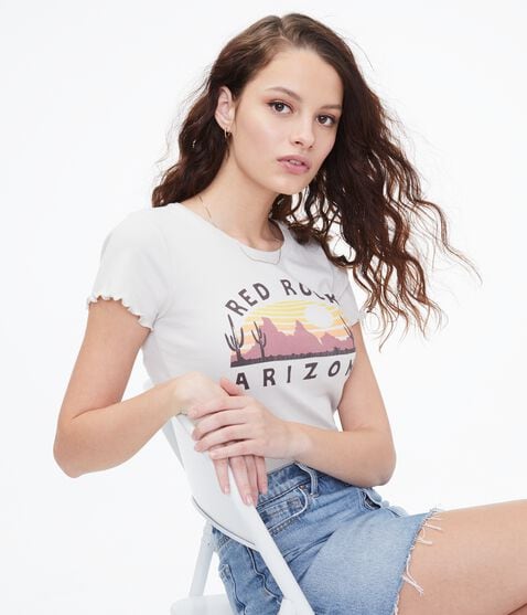 Arizona Desert Graphic Shrunken Tee
