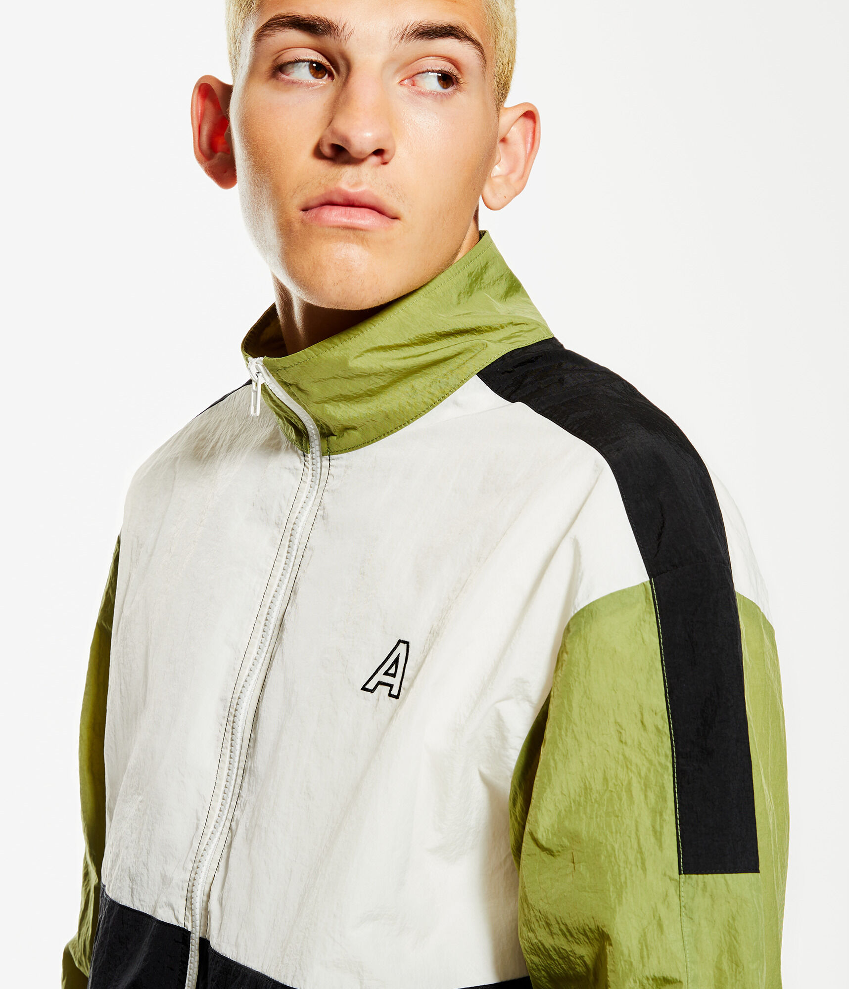 Colorblocked Track Jacket