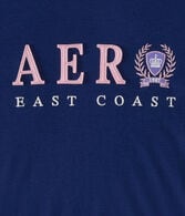Aero East Coast Crest Appliqué Graphic Tee