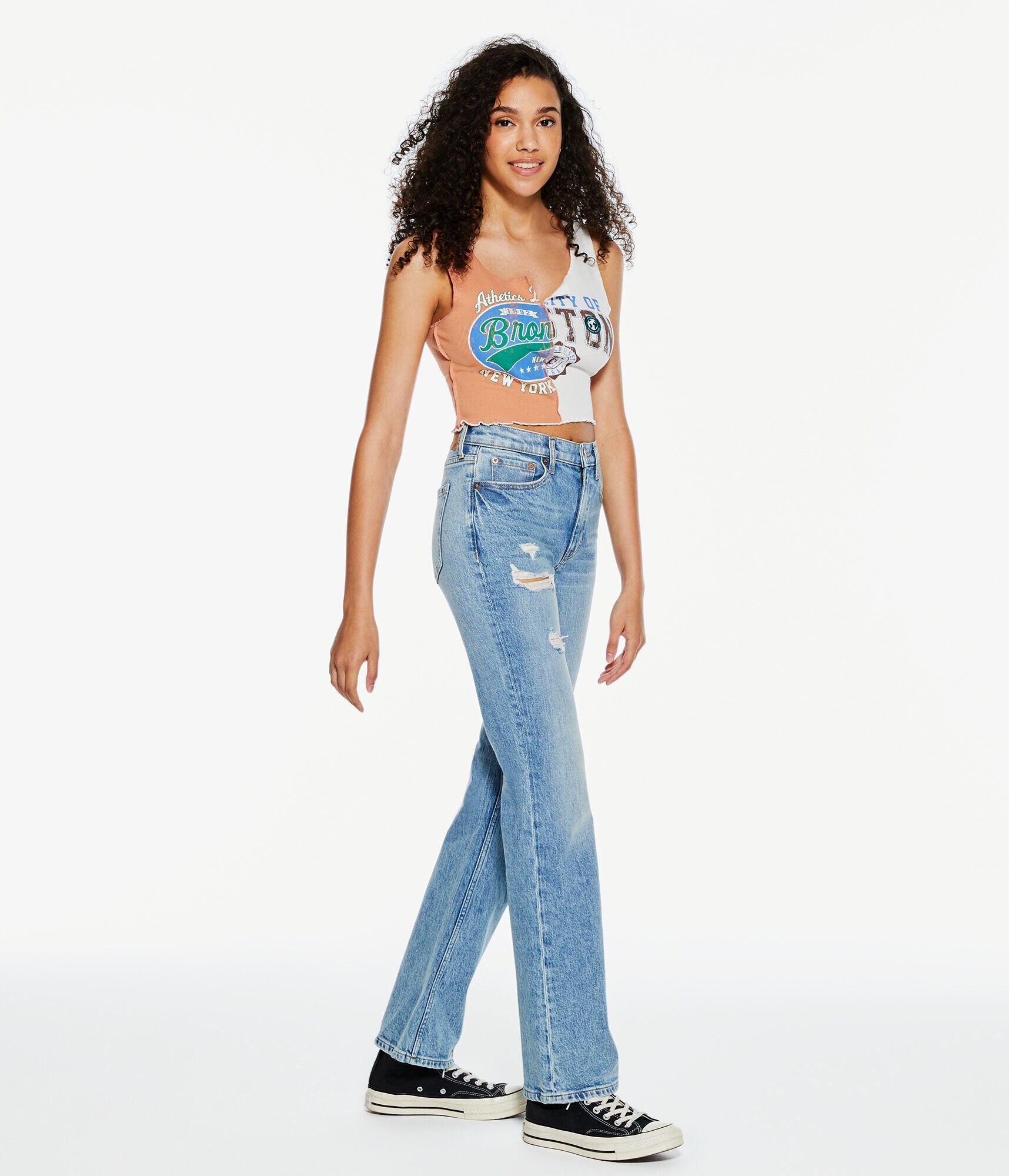 High-Rise Flare Jean